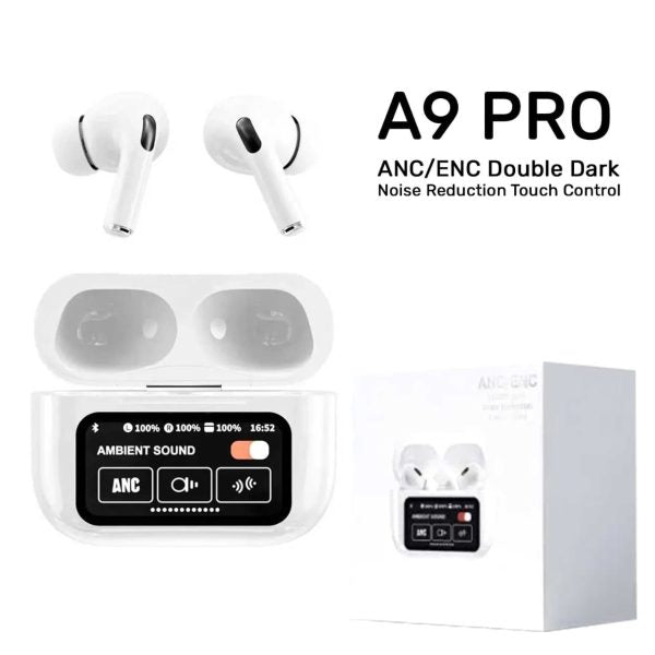 Airpods A9 Pro – Anc & Enc Noise Reduction, Touch Control