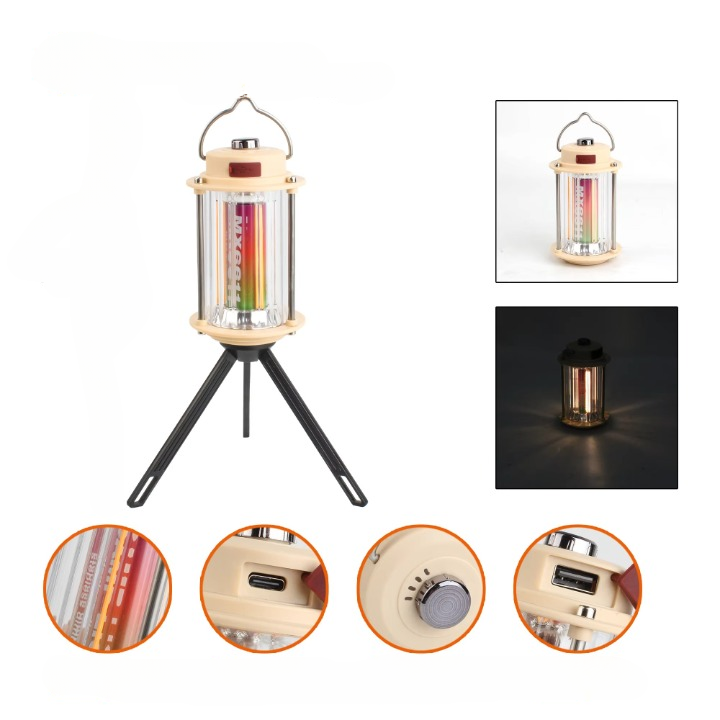 Mx6611 Stepless Dimmable Led Camping Light